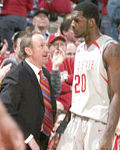 Thad Matta & Greg Oden