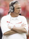 Ohio States defensive coordinator Jim Heacock