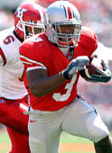 Brandon Saine against YSU Saturday September 1, 2007