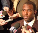 CB Malcolm Jenkins spoke to the media Tuesday after Jim Tressels weekly press luncheon