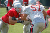OSU's first day in pads August 11