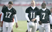 Todd Boeckman, Rob Schoenhoft and Antonio Henton