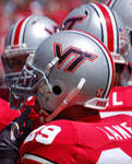 The Buckeyes paid tribute to the victims of the Virginia Tech tragedy by displaying the VT decal on their helmets. They also conducted a moment of silence before the game.