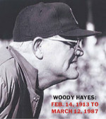 Coach Woody Hayes