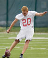 OSU kicker Aaron Pettrey