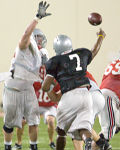 QB Antonio Henton during the Spring Jersey scrimmage