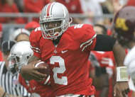 How will Terrelle Pryor react to the deafening noise at Camp Randall Stadium? (AP Photo/Kiichiro Sato)