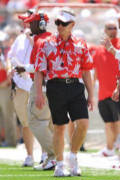 Coach Tressel on the sidelines during the OSU 2009 Spring Game Photo: OSU Official Site