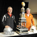 Jim Tressel and Mack Brown are part of a Department of Defense tour in May