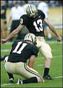 Purdue kicker Chris Summers