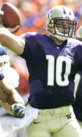 Redshirt freshman QB Jake Locker leads the Huskies