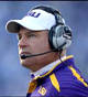 LSU head coach Les Miles