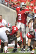 Terrelle Pryor directing the offense against Minnesota on The Shoe Saturday (09/27/08) Photo: The Ozone