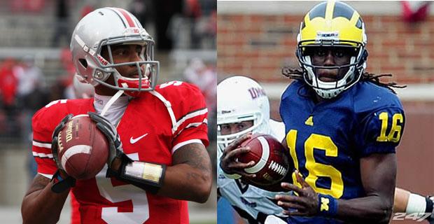 Braxton Miller vs Denard Robinson