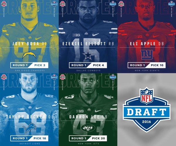 BUCKEYES NFL DRAFT 2016