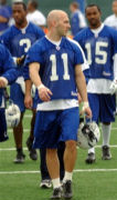 Anthony Gonzalez at Colts minicamp