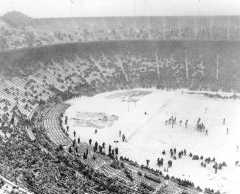 1950 Snow Bowl Ohio State Michigan Columbus Ohio