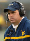 West Virginia head coach Rich Rodriguez